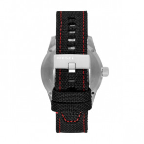 Watch strap Diesel DZ1906 Textiles Black 24mm