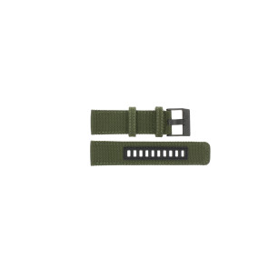 Watch strap Diesel DZ4189 Textiles Green 25mm