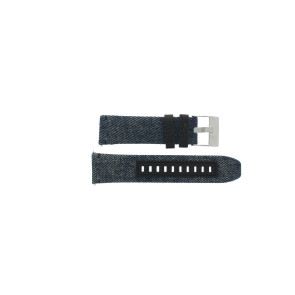 Watch strap Diesel DZ4374 Textiles Jeans 24mm