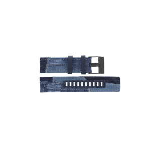 Watch strap Diesel DZ4397 Textiles Blue 24mm
