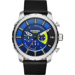 Watch strap Diesel DZ4411 Leather Black 26mm