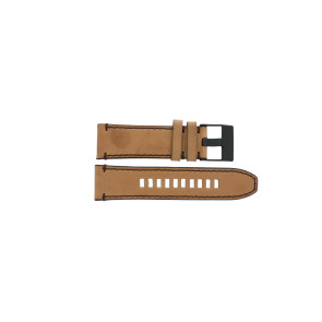Watch strap Diesel DZ4468 Leather Cognac 26mm