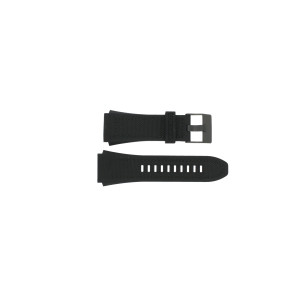 Watch strap Diesel DZ4548 / DZ4552 / DZ4593 Textiles Black 26mm