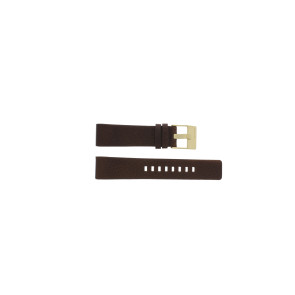 Watch strap Diesel DZ5120 Leather Brown 20mm
