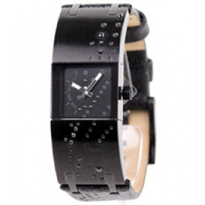 Watch strap Diesel DZ5195 Leather Black 20mm