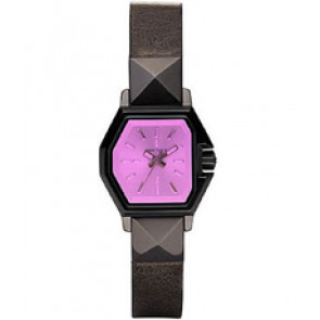 Watch strap Diesel DZ5220 Leather Grey 7mm