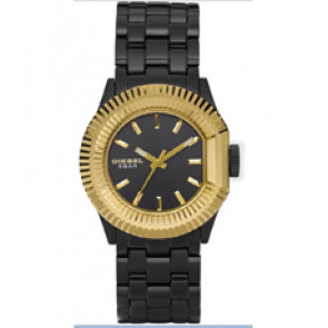 Watch strap Diesel DZ5258 Stainless steel Black 18mm