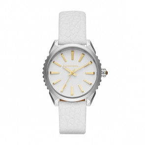 Watch strap Diesel DZ5501 Leather White 18mm