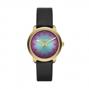 Watch strap Diesel DZ5571 Leather Brown 18mm