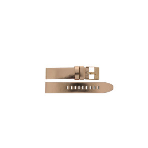 Watch strap Diesel DZ5583 Leather Rosé 18mm