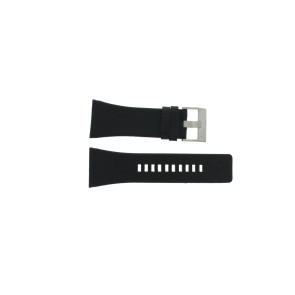 Watch strap Diesel DZ7207 Leather Black 34mm