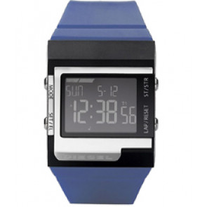 Watch strap Diesel DZ7211 Silicone Purple 23mm