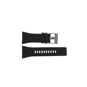 Watch strap Diesel DZ7231 Leather Black 34mm