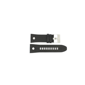 Watch strap Diesel DZ7313 Leather Black 28mm