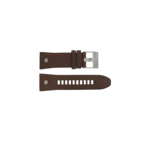 Watch strap Diesel DZ7314 / DZ7233 / MR DADDY 2.0 Leather Brown 28mm