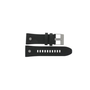 Watch strap Diesel DZ7348 Leather Black 28mm