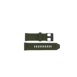 Watch strap Diesel DZ7369 Silicone Green 26mm