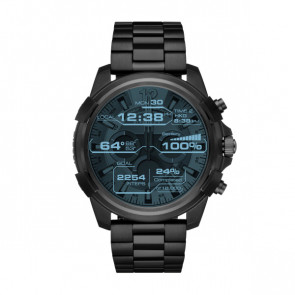 Watch strap Diesel DZT2007 Steel Black 24mm