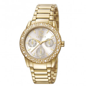 Watch strap Esprit ES107152003 Steel Gold Toned 18mm