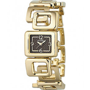 Watch strap Fossil ES2136 Stainless steel Gold Toned 25mm