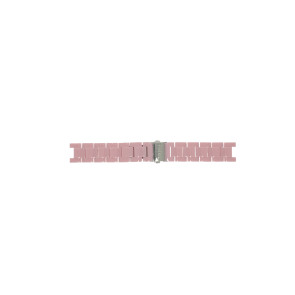 Watch strap Fossil ES2206 Plastic Pink 18mm