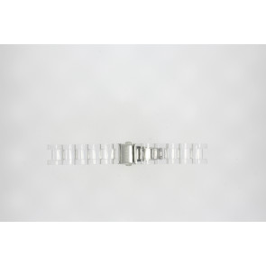 Watch strap Fossil ES2603 / ES2609 Plastic Transparent 18mm