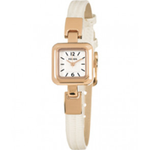Watch strap Fossil ES2780 Leather White 8mm