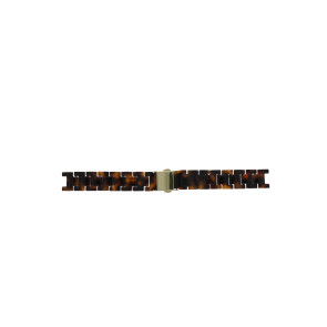 Watch strap Fossil ES2922 Plastic Brown 14mm