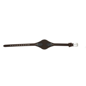 Fossil watch strap ES-3060 Leather Dark brown 8mm 