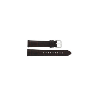 Watch strap Fossil ES3118 Leather Brown 18mm