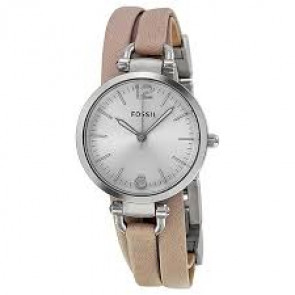 Watch strap Fossil ES3159 Leather Beige 7mm