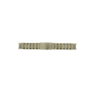 Watch strap Fossil ES3203 / 25XXXX Steel Gold Toned 18mm