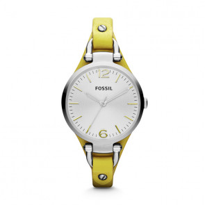 Fossil watch strap ES3220 Leather Yellow 8mm