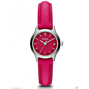 Watch strap Fossil ES3271 Leather Pink 12mm