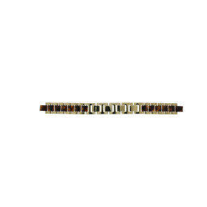 Watch strap Fossil ES3314 Stainless steel Gold Toned 14mm