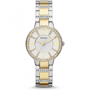 Watch strap Fossil ES3503 Stainless steel Bi-color 14mm