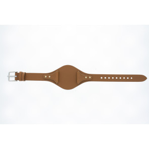 Watch strap Fossil ES3615 Leather Cognac 18mm