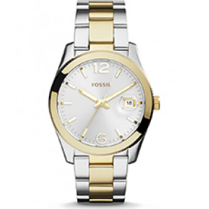 Watch strap Fossil ES3642 Stainless steel Bi-color 20mm