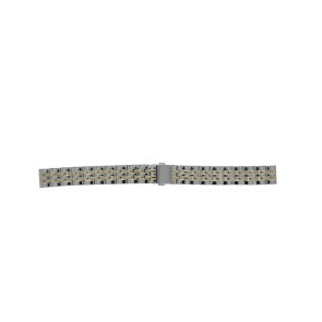 Watch strap Fossil ES3739 Stainless steel Bi-color 14mm