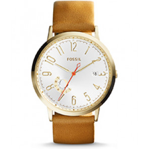 Watch strap Fossil ES3750 Leather Brown 20mm