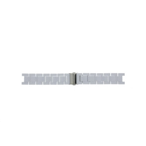 Watch strap Fossil ES3813 Plastic White 18mm