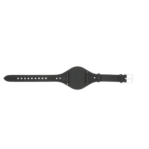 Watch strap Fossil ES3817 Leather Black 18mm