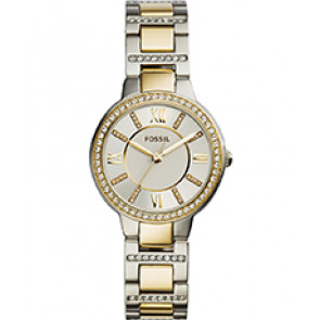 Watch strap Fossil ES3871 Stainless steel Bi-color 14mm
