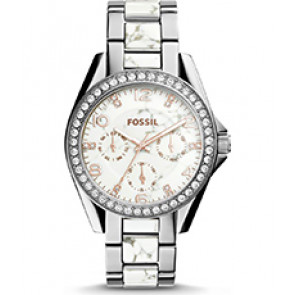 Watch strap Fossil ES3973 Stainless steel Steel 18mm