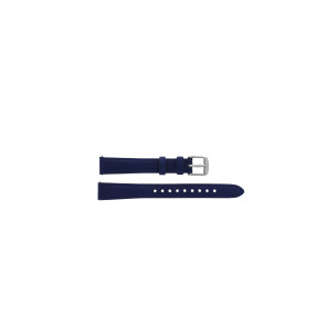 Watch strap Fossil ES3986 / Jacqueline Leather Blue 14mm