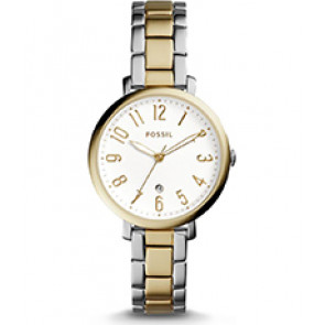 Watch strap Fossil ES4033 Stainless steel Bi-color 14mm