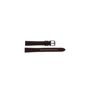 Watch strap Fossil ES4099 Leather Bordeaux 14mm