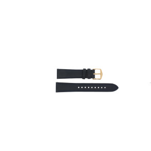 Watch strap Fossil ES4158 Leather Blue 18mm