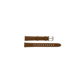 Watch strap Fossil ES4274 Leather Cognac 14mm