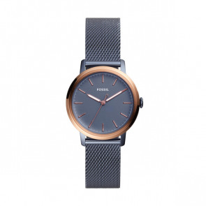 Watch strap Fossil ES4312 Steel Blue 16mm